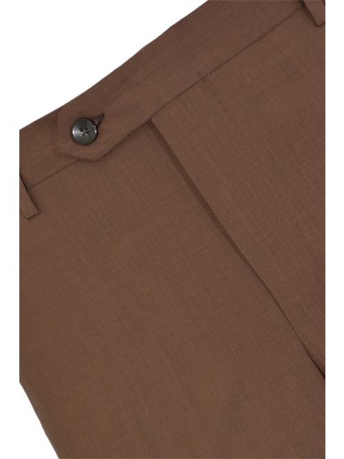 Pantalone in lana vergine 130's Marrone TONALI | 4NP04AB TXAK0UE43